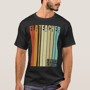 Camiseta Professor Retro de Artes da Língua Inglesa