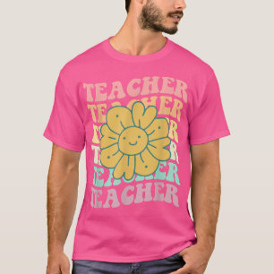 Camiseta Professor Retro Sun Daisy Colorful - Esquema Eleme