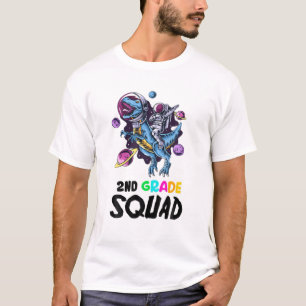 Camiseta Professor Rex segundo SQUAD Engraçado Astronauta
