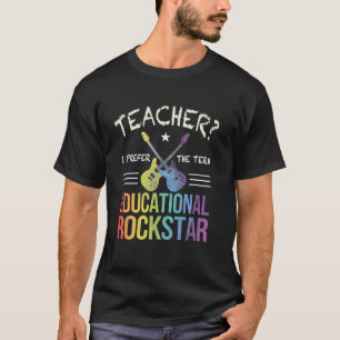 Camiseta Professor ROCKIN' Definição ROCKSTAR EDUCACIONAL I