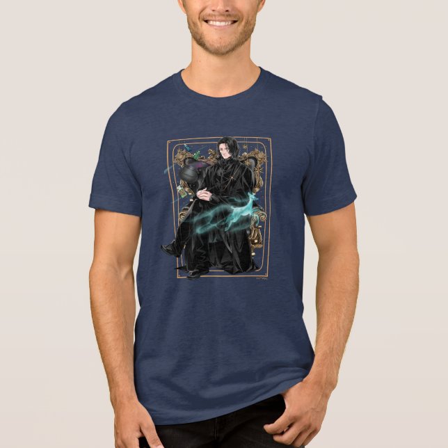 Camiseta Professor Severus Snape Sentado (Frente)