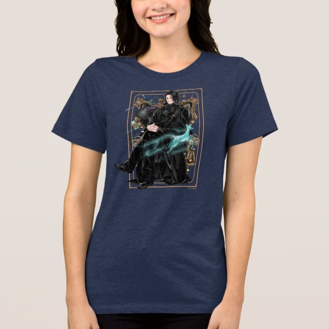 Camiseta Professor Severus Snape Sentado (Frente)