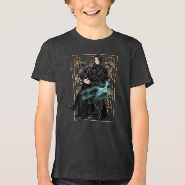 Camiseta Professor Severus Snape Sentado (Frente)