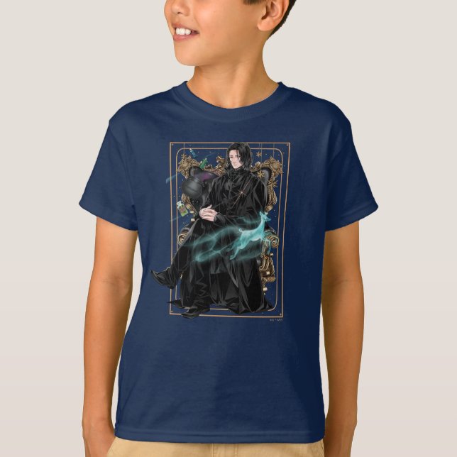 Camiseta Professor Severus Snape Sentado (Frente)