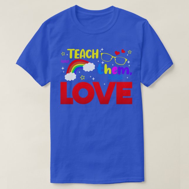 Camiseta Professor SPED Ensinando-os a amar (Frente do Design)