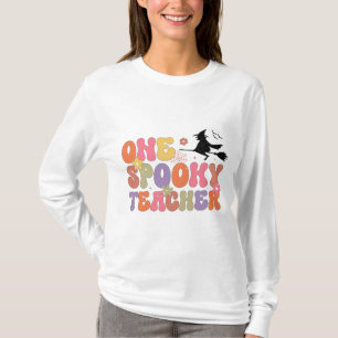 Camiseta Professor Spooker Halloween Long Sleeve