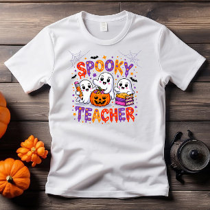 Camiseta Professor Spooker Retro Halloween Design