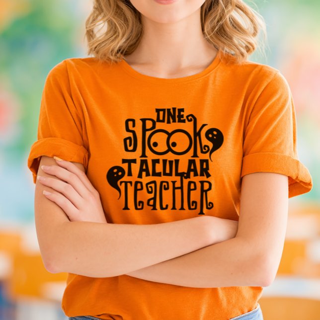 Camiseta Professor Spooktacular Halloween (Teacher Halloween Shirt)