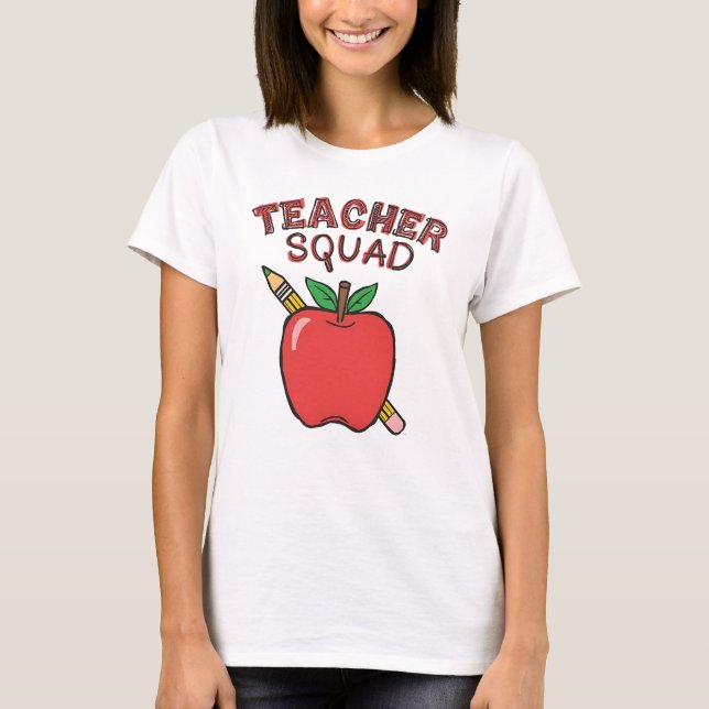 Camiseta PROFESSOR SQUAD - Apreciação do professor (Frente)