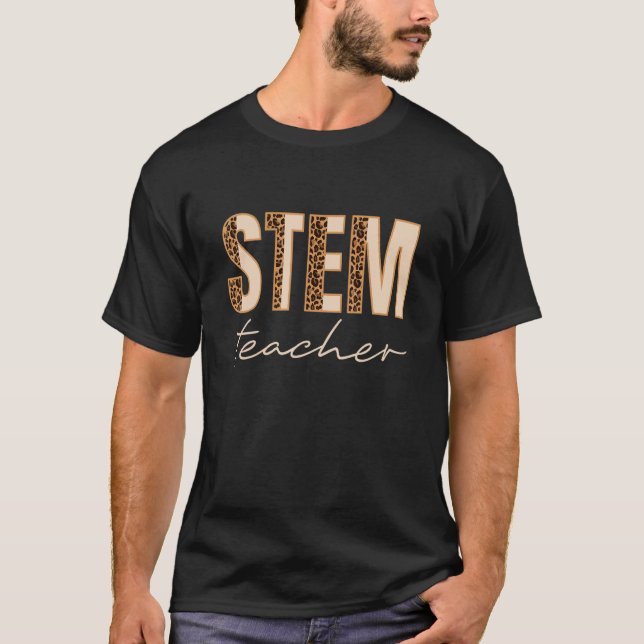 Camiseta Professor Stem Science Technology Engineering Math (Frente)