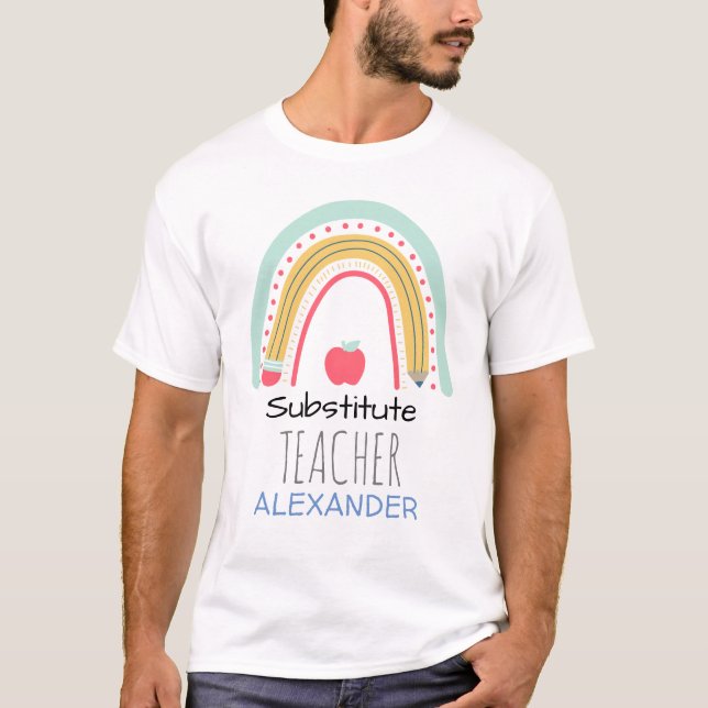 Camiseta Professor substituto personalizado (Frente)