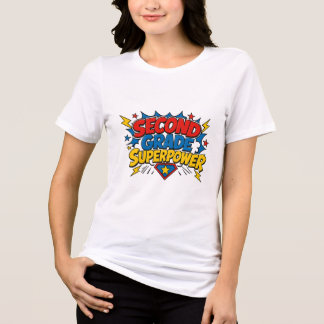 Camiseta Professor Superpoder da Segunda Série