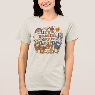 Camiseta Professor Tee | É um Belo Dia para Aprender