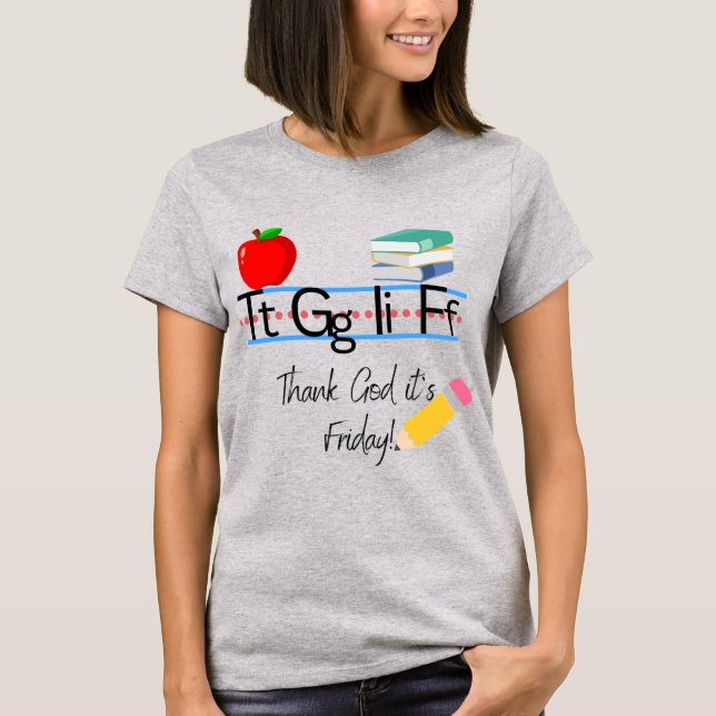 Camiseta Professor TGIF (Frente)