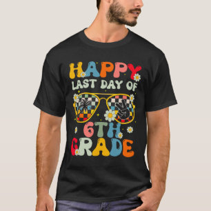 Camiseta Professor Último Dia De Escola 6º Ano Meninos
