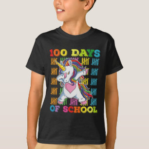 Camiseta Professor Unicórnio de 100 Dias de Escola