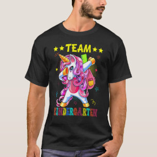 Camiseta Professor universitário do Unicórnio do Team Kinde