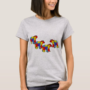 Camiseta Professor Urso Autismo Consciência Mês Professor