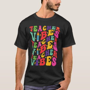 Camiseta Professor Vibes Escola Ensino