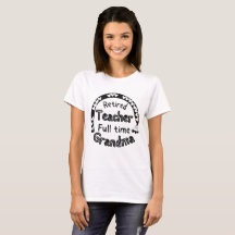 Professora aposentada Cheio tempo vovó professora 