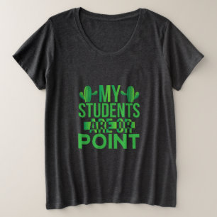 Camiseta Professora Arte Meus Estudantes Estão Em Ponto