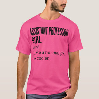 Camiseta PROFESSORA ASSISTENTE Como Uma Rapariga Normal Mas