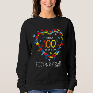 Camiseta Professora Autism Quebra-cabeça de Grau de segundo