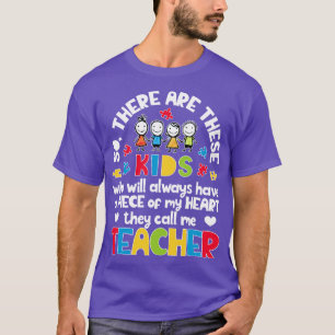 Camiseta Professora Autismo por Homens Meninas Meninas Ensi