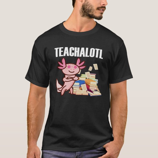 Camiseta Professora Axolotl Professora Teachalotl 1 (Frente)
