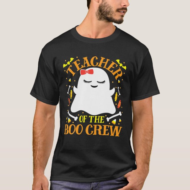 Camiseta Professora Bo Tripulação Correspondente a Ghost Gr (Frente)