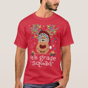 Camiseta Professora C de Santa Hat na Xadrez do Quadrado do