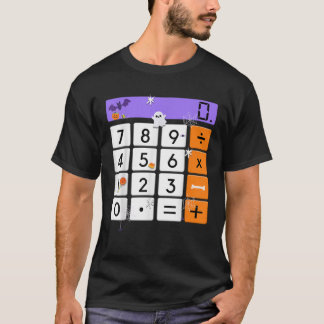 Camiseta Professora Calculadora Geek de Matemática Homens