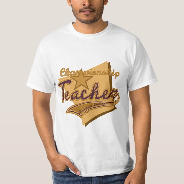 Camiseta Professora campeã na escola dominical (Frente)