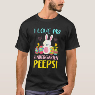 Camiseta Professora Coelhinha da Páscoa Eu Amo Meu Estudo 