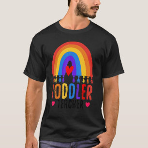 Camiseta Professora Cute Toddler Provedora De Cuidados De D