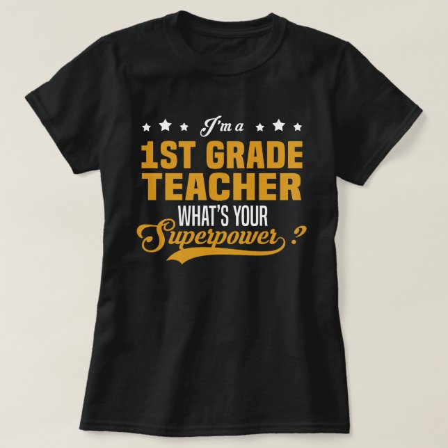 Camiseta Professora Da Classe 1rua (Frente do Design)