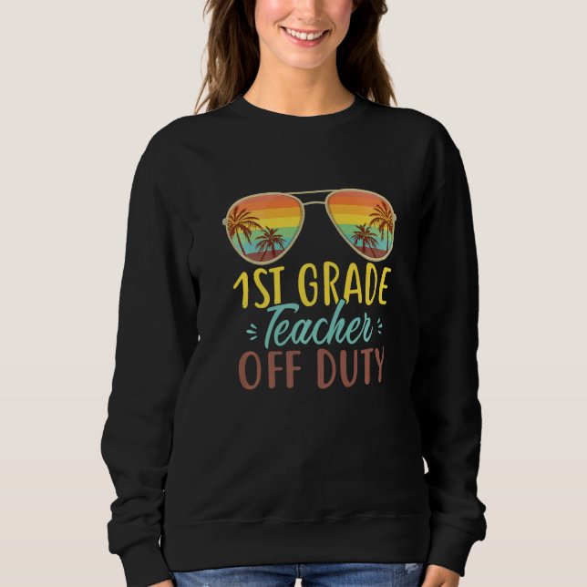 Camiseta Professora Da Classe 1rua Desligado De Serviço Ócu (Frente)