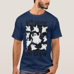 Camiseta Professora da Equipe de Professores de 6 Grau Boo 