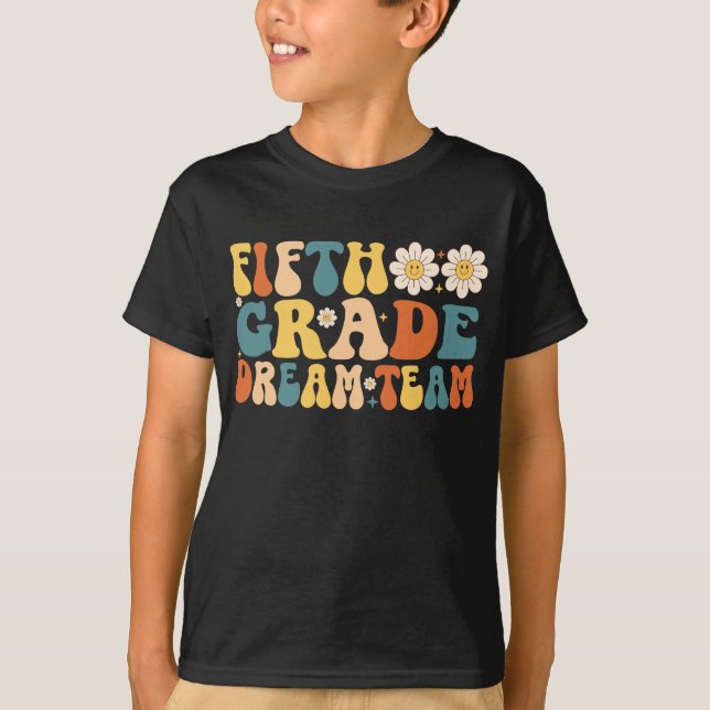 Camiseta Professora da Equipe de Sonhos do 5º ano (Frente)