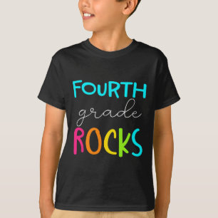 Camiseta Professora da Equipe Rocks do 4º ano