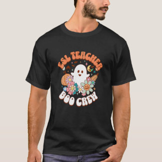 Camiseta Professora da ESL Boo Crew ghost bompkin retro Gro