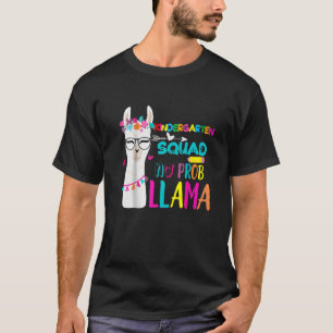 Camiseta Professora Da Esquadra Do Jardim De Infância De Vo