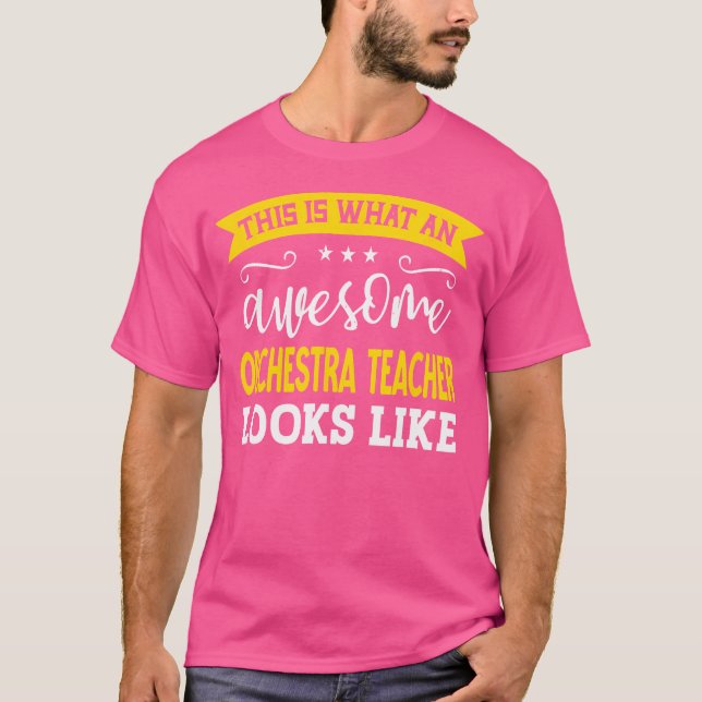 Camiseta Professora da Orquestra - Título do Trabalho - Orq (Frente)