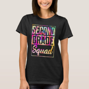 Camiseta Professora Da segundo Tie Grau Quadrado Primeiro D