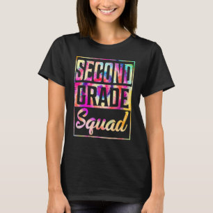 Camiseta Professora Da segundo Tie Grau Quadrado Primeiro D