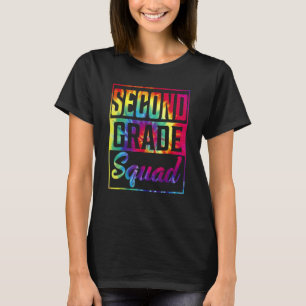 Camiseta Professora Da segundo Tie Grau Quadrado Primeiro D