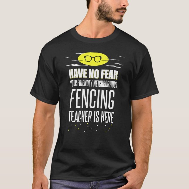 Camiseta Professora Da Supervedação Não Tem Medo (Frente)