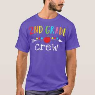 Camiseta Professora Da Tripulação Do segundo Engraçado De V