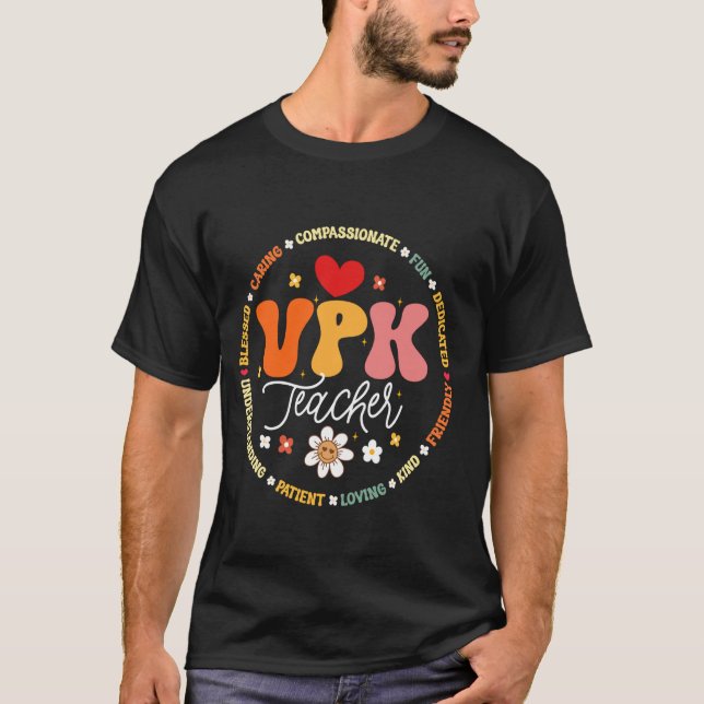 Camiseta Professora Da VPK Primeiro Dia De Volta À Apreciaç (Frente)