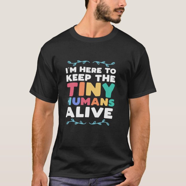 Camiseta Professora de acolhimento de crianças do provedor  (Frente)
